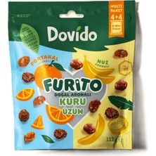 Dovido Multi Furito Muz&portakal Aromalı Üzüm 112 G (7'li Paket)
