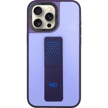 HDD Apple iPhone 14 Pro Torvex Standlı Deri Kılıf – Urban Grip - Mor
