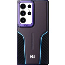 HDD Samsung Galaxy S24 Ultra Aventra Karbon Sport Kılıf – Premium Koruma - Derin Mor