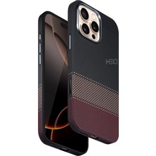 HDD Apple iPhone 16 Pro Max Arcton Kılıf – Kevlar Doku & Magsafe - Alacakaranlık