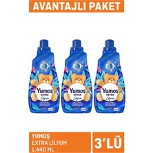 Yumoş Extra Lilyum 3 x 1.440 ml (2'li Paket)