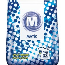 Migros Matik 5 kg 33 Yıkama (5'li Paket)