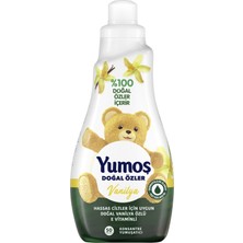 Yumoş Çamaşır Yumuşatıcısı Doğal Özler Vanilya 50 Yıkama 1200 ml (6'li Paket)