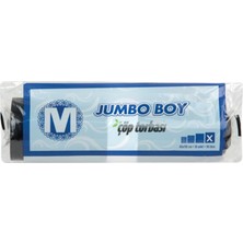 Migros Jumbo Boy Çöp Torbası 10'lu (4'li Paket)