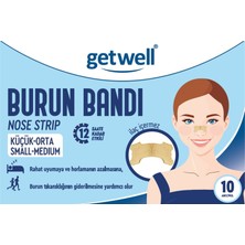Getwell Burun Bandı Küçük - Orta Boy (7'li Paket)