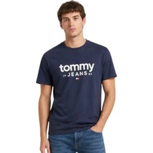 Tommy Jeans Erkek TIŞÖRT-DM0DM23376