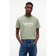 Tommy Jeans Erkek TIŞÖRT-DM0DM23376