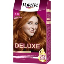 Palette Deluxe 7-77 Yoğun Parlak Bakır Saç Boyası 115 ml (6'li Paket)