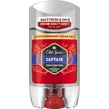 Old Spice Captain Erkek Terleme Önleyici Jel Deodorant 70 ml (8'li Paket)