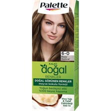 Palette Kalıcı Doğal Renkler 6-0 Koyu Kumral Saç Boyası 110 ml (8'li Paket)