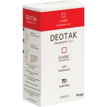 Deotak Krem Deodorant Classic 35 ml (8'li Paket)
