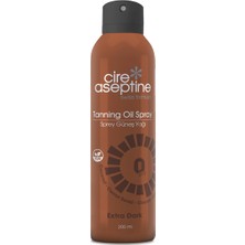 Cire Aseptine Sprey Güneş Yağı 0 Spf 200 ml (5'li Paket)
