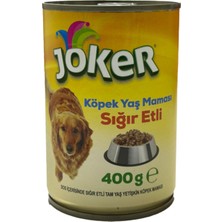Joker Sığır Etli Tam Yaş Yetişkin Köpek Maması 400 (7'li Paket)