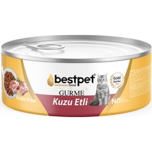Bestpet Gurme Kuzu Eti Soslu Yetişkin Kedi Konservesi 85 G (6'li Paket)