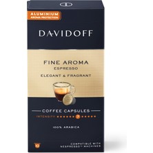 Davidoff Fine Aroma Espresso Kapsül Kahve 10'lu 55 G (8'li Paket)