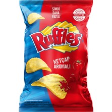 Ruffles Ketçap Aromalı Patates Cipsi Süper Boy 125 G (7'li Paket)