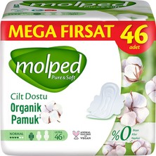 Molped P&s Normal Mega Hijyenik Ped 46'lı (8'li Paket)