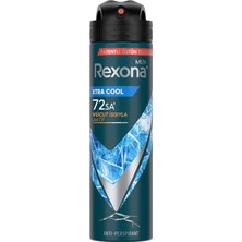 Rexona Men Erkek Sprey Deodorant Xtra Cool 150 ml (8'li Paket)