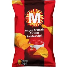Migros Ketçap Aromalı Tırtıklı Patates Cipsi 135 G (8'li Paket)