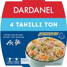 Dardanel 4 Tahıllı Ton Aç-Ye 160 G (8'li Paket)