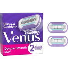 Gillette Venus Extra Smooth Swirl 2 Adet Yedek Başlık (7'li Paket)