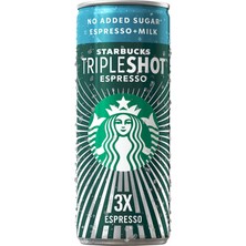 Starbucks Tripleshot Espresso Şeker Ilavesiz 300 ml (6'li Paket)