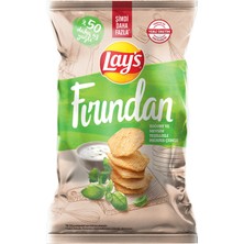 Lay's Lay’s Fırınlanmış Yoğurtu & Mevsim Yeşillikli Süper Boy 110 G (8'li Paket)