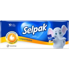 Selpak Losyonlu Mendil 10'lu (7'li Paket)