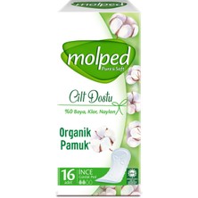 Molped Pure&soft Günlük Ped 16'lı (8'li Paket)