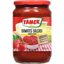 Tamek Domates Salçası 700 G Cam (7'li Paket)