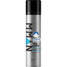 M Man Sensitive Tıraş Köpüğü 250 ml (7'li Paket)