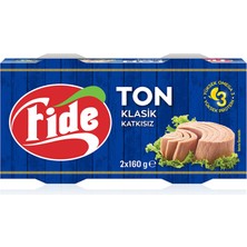 Fide Klasik Ton Balığı 2 x 160 G (8'li Paket)