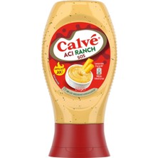 Calve Acı Ranch Sos 240 G (8'li Paket)
