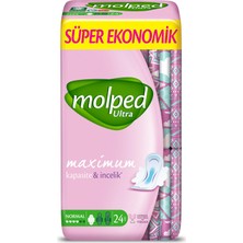 Molped Ultra Normal Hijyenik Ped 24'lü (8'li Paket)