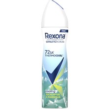 Rexona Thermocool Eucaplyptus & Magnolia Kadın Sprey Deodorant 150 ml (8'li Paket)