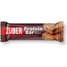 Züber Kakao Parçacıklı Protein Bar 35 G (8'li Paket)
