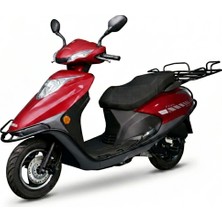 Kral SPICA-100 Scooter Motosiklet Kırmızı - Mondimotor
