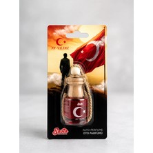 Sasta Ay Yıldız Oto Parfümü Ahşap Kapak Ile Aracınızda Şık Tasarım ve Maksimum Ferahlık!