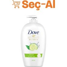 Dove Yeşil Çay ve Salatalık Nemlendirici Sıvı Sabun  450 ml (7'li Paket)