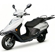 Kral SPICA-100 Scooter Motosiklet Beyaz - Mondimotor