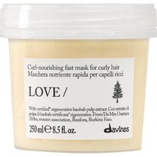 Davines Love Curl Bukle Belirginleştirici ve Besleyici Saç Maskesi 250 ml