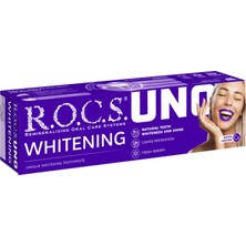 R.O.C.S. Rocs Uno Beyazlatıcı Diş Macunu 60 ml / 74 G (3'li Paket)