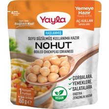 Yayla Haşlanmış Suyu Süzülmüş Nohut 150 G (8'li Paket)