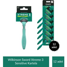 Wilkinson Sword Extreme 3 Kartela 12LI Traş Bıçağı