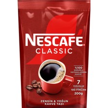 Nescafe Nescafé Classic Ekonomik Paket 200 G (5'li Paket)