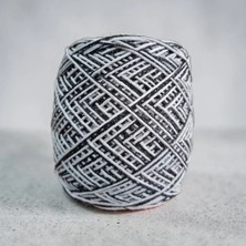 Kırlangıç Pamuk Koton & Simli Lase Karışımı Tasarım El Örgü Ipi 140 gr