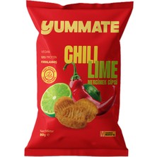 Yummate Chili Lime Aromalı Mercimek Cipsi 50 G (7'li Paket)