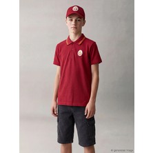 Lc Waikiki Yeni Sezon Polo Yaka Galatasaray Baskılı Erkek Çocuk Tişört