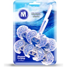Migros Okyanus Kokulu Wc Blok 2 x 48 G (8'li Paket)