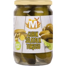 Migros Çubuk Salatalık Turşusu 670 G (7'li Paket)